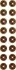 ZESTAW USZCZELNIACZY TRZONEK ZAWORU FIAT 500X 18- VICTOR REINZ 121750901 (фото 1)