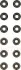 ZESTAW USZCZELNIACZY TRZONEK ZAWORU VW 1,0 11- MII/CITIGO/UP! VICTOR REINZ 124274102 (фото 1)