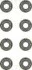 Сальник клапану, комплект TOYOTA 1AD-FTV, 1VD-FTV, 2AD-FHV, 2AD-FTV,  05- 125385402