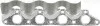 Прокладка випускного колектора Hyundai Getz 1,3, Accent 1,3 2000-2005