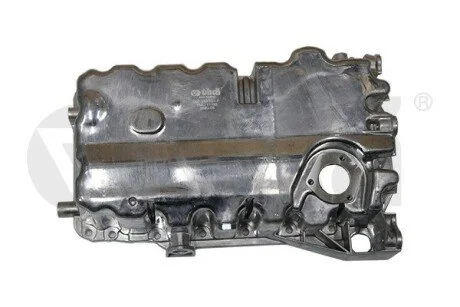 Поддон масляный алюминиевый с отверстием Skoda Octavia (04-08)/VW Passat (05-10)/Audi A3 (03-08) Vika 11031802101 (фото 1)