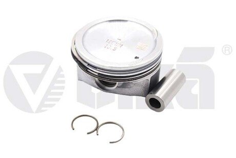 Piston complete;with piston ring;1PCS;+0.25MM Vika 11071701001