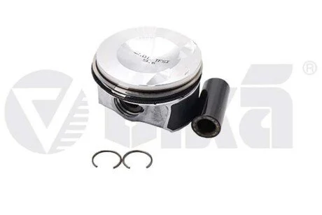 Поршень в комплекті; 2.0T; чорна шпилька; 1шт; +0.25MM Vika 11071701601