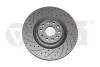 Диск тормозной передний перфорированный (Geomet) Skoda Superb (08-13)/VW Golf (0 66151717001
