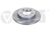 Диск тормозной задний Audi A3, TT /Skoda Octavia I /VW Golf IV, Bora (96-10) (66 66151730201