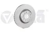 Диск тормозной задний Audi TT (06-14) вентилируемый (66151730501) VIKA