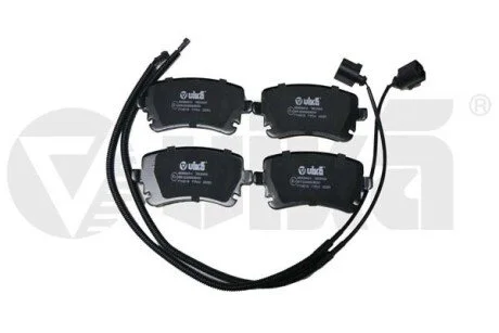 Колодки тормозные задние с датчиком износа Audi A4 (05-08),A8 (04-10) Vika 66981694301
