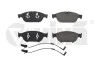 Колодки тормозные передние с датчиком Audi A6, A7 (11-18) (66981695301) VIKA