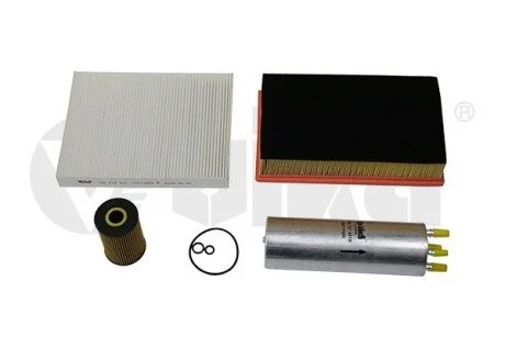 Комплект фильтров (4 шт) 1,6D/2,0D VW T5 (10-19),Amarok(10-),Crafter (11-16),Golf (05-13),Passat (08-14) Vika K11785201 (фото 1)