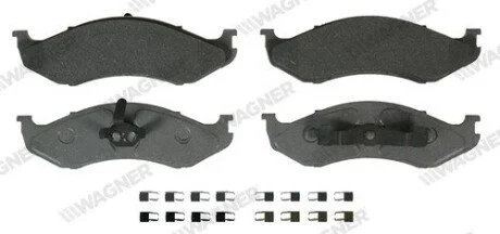 Гальмівні колодки дискові Ceramic Brake Pads WAGNER MX477