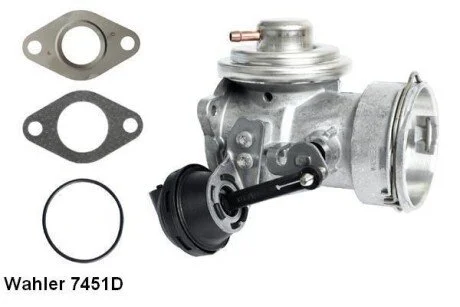 Клапан EGR VW Caddy III 1.9TDI WAHLER 7451D (фото 1)