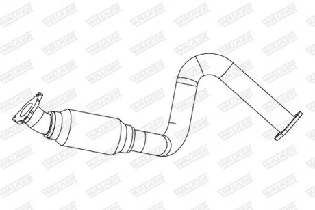 Випускна труба WALKER 10886