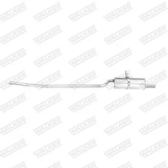 Задній. глушник,випускна сист. WALKER 22468