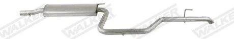 Глушник вихлопних газів (кінцевий) WALKER 22614