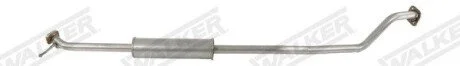 Глушник вихлопної системи середній OPEL AGILA B, SUZUKI SPLASH 1.2/1.2LPG 01.08- WALKER 23649