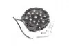 Фара LED круглая. 51W (17*3W) 202*160*65мм, широкий луч 12/24V 6000К (Руслан-Комплект)) Wassa (Руслан-Комплект) ФР-135 (фото 1)