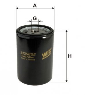 Фильтр топливный (PP 845/2) WIX FILTERS 33358SE (фото 1)