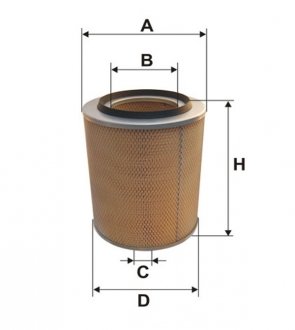 Фильтр воздушный (AM 409/1) WIX FILTERS 42327E