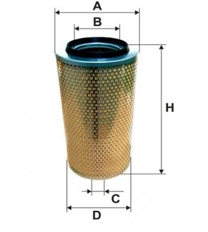 Фильтр воздушный (AM 420) WIX FILTERS 46554E_