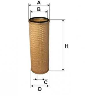 Фильтр воздушный WIX WIX FILTERS 93343E