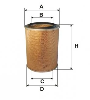 Фильтр эт. (выр-во WIX-Filtron) /AM400/1 WIX FILTERS 93345E