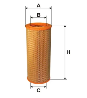 - фільтруючий елемент (x343) WIX FILTERS WA6416