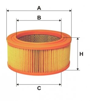 Фильтр воздуха WIX FILTERS WA6430 (фото 1)