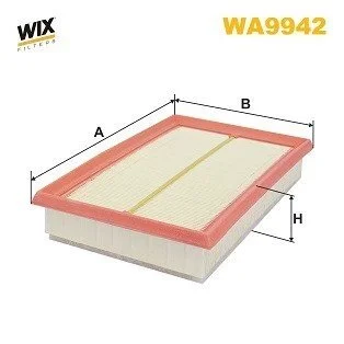 Фільтр повітряний WIX FILTERS WA9942
