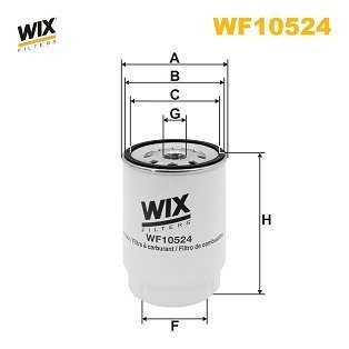 Фільтр палива WIX FILTERS WF10524 (фото 1)