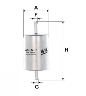 Фильтр топлива WIX FILTERS WF8103 (фото 1)