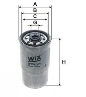 Фильтр топливный (PP 940) WIX FILTERS WF8163 (фото 1)