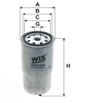 Фильтр топливный WIX WIX FILTERS WF8164