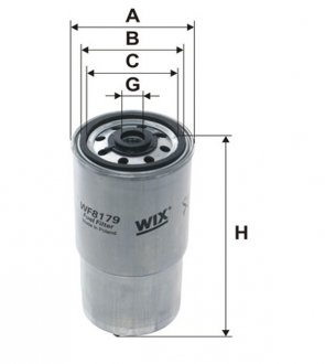 Фильтр топлива WIX FILTERS WF8179 (фото 1)