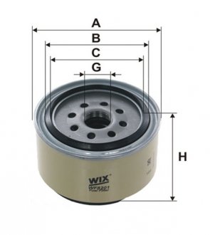 Фільтр палива WIX FILTERS WF8201