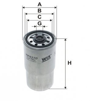 Фильтр топливный (PP 940/2) WIX FILTERS WF8270 (фото 1)