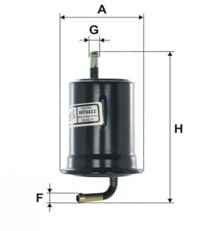Фильтр топл. (выр-во WIX-Filtron) /PM912/4 WIX FILTERS WF8422
