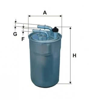 Фильтр топливный WIX(PP 990/2) WIX FILTERS WF8459 (фото 1)