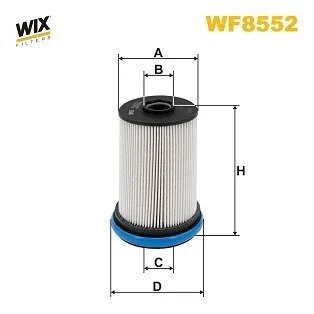 Фільтр палива WIX FILTERS WF8552