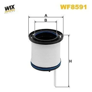 Фільтр палива WIX FILTERS WF8591 (фото 1)