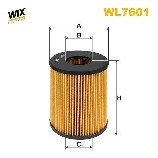 Фільтр оливи WIX FILTERS WL7601 (фото 1)