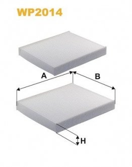 (K1260-2x) WIX FILTERS WP2014 (фото 1)