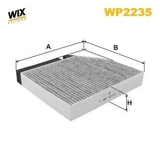 Фото фільтр салону WIX FILTERS WP2235 Фільтр салону WIX FILTERS WP2235