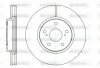 Диск тормозной Lexus IS 05> 12> / перед (D61076.10) WOKING D6107610