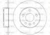 Диск тормозной Opel Astra G H Zafira A B / Meriva A B / задн WOKING D6578.00 (фото 1)