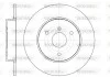 Гальмівний диск пер. Fortwo/Roadster/Cabrio/City Coupe/Crossblade 98-07 D6617.00