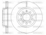 Диск тормозной VAG Octavia II Yeti / Golf V VI Caddy III Jetta III IV / перед (к WOKING D6647.10 (фото 1)