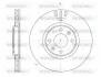 Диск тормозной перед. (пр-во Remsa) (кратно 2 шт.) PSA C4 I 207 307 (D6657.10) WOKING D665710