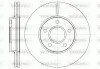 Диск тормозной передний (кратно 2) (пр-во Remsa) Ford Connect I II D6662.10