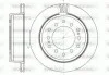 Гальмівний диск зад. Cruiser 300/80/90/Prado/Lexus GX 01-10 3.0-4.7 WOKING D6956.10 (фото 1)