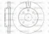 Диск тормозной Chevrolet Lacetti / перед WOKING D6959.10 (фото 1)